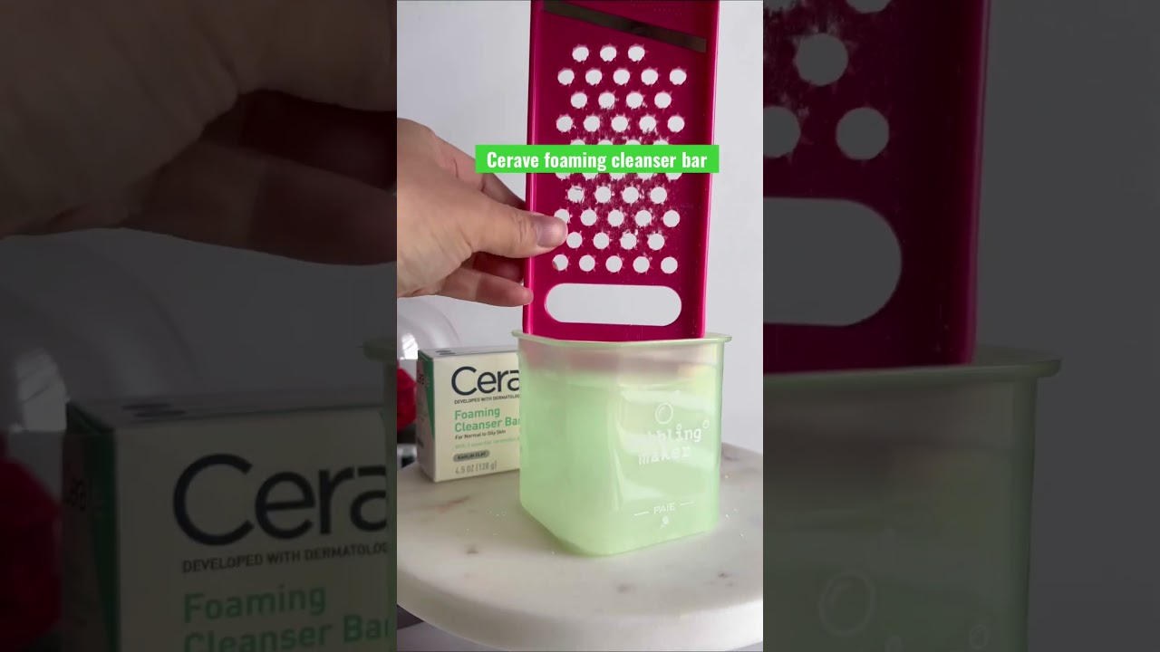 Cerave has a cleanser bar ? pH is good and gentle for face 