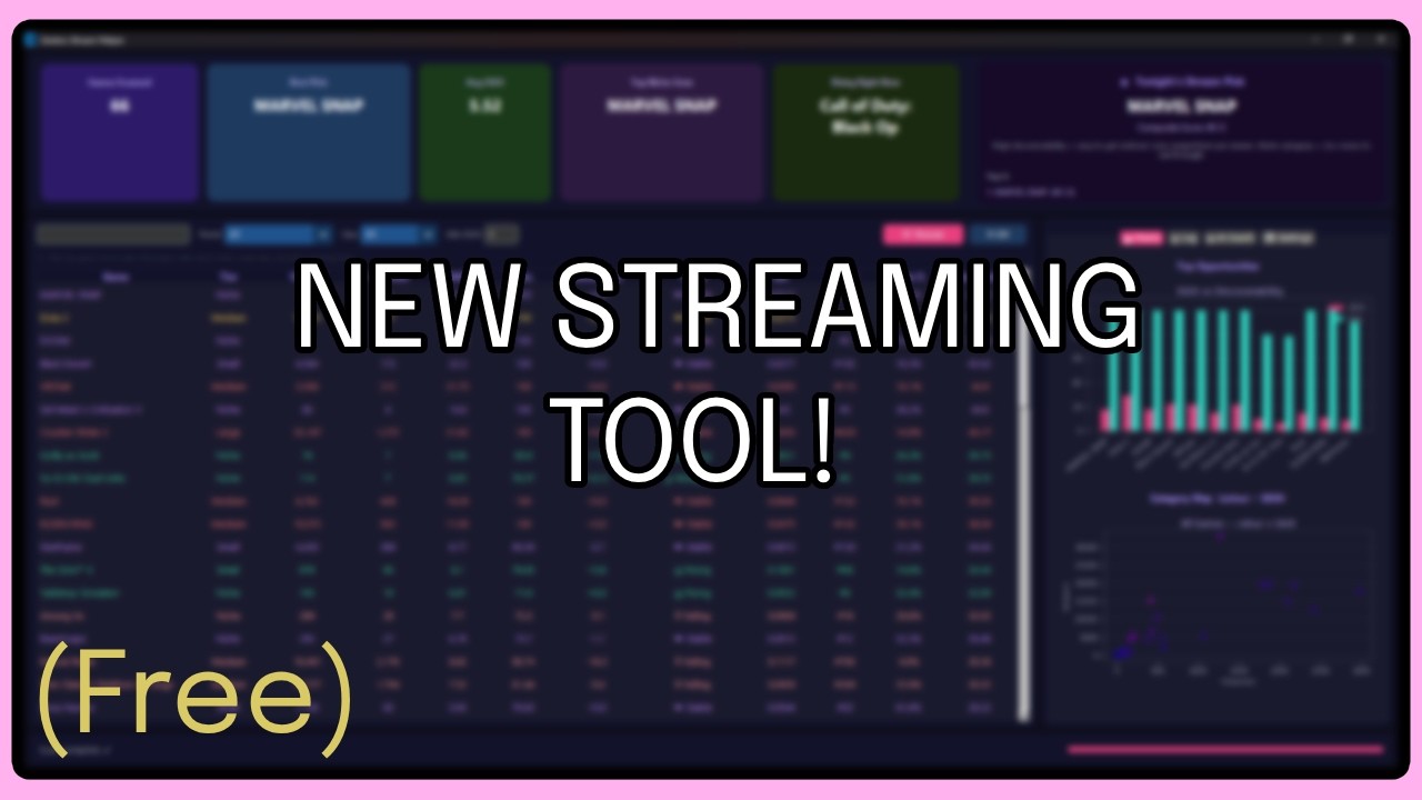 I MADE A NEW STREAMING TOOL! (FREE & OPEN SOURCE) - YouTube