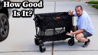 Conquer Any Terrain! VEVOR Double Decker Wagon REVIEW (HUGE Cargo Space!)