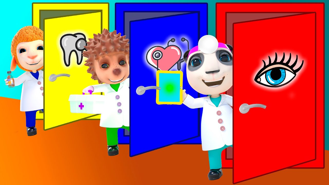 ⁣Who Is The Best Doctor? | Important Professions | Cartoon for Kids | Dolly and Friends