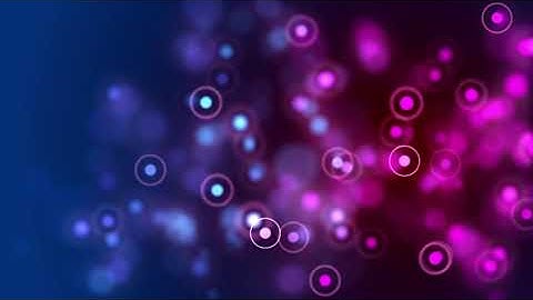 Atoms HD Motion Background Loop - Free VJ Loops 2020 | Free Video Background