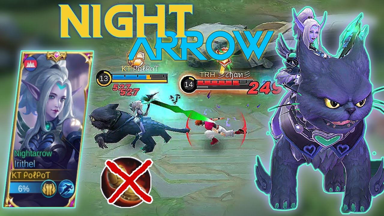 MLBB: IRITHEL NIGHT ARROW / Mobile legends bang bang