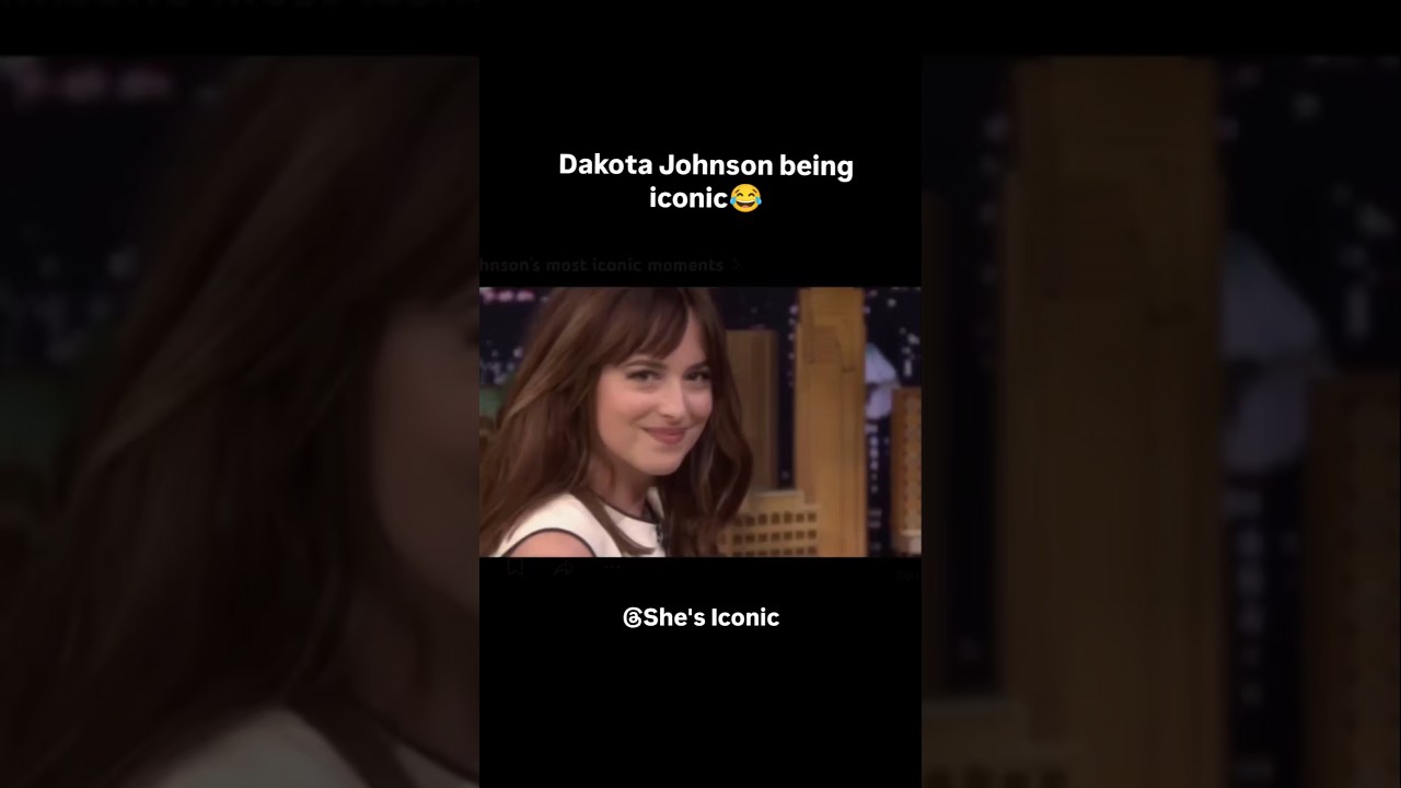 Dakota Johnson being iconic😂 