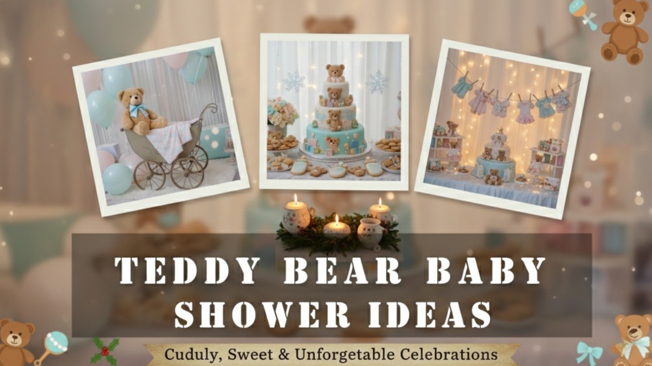 Teddy Bear Baby Shower Ideas That Will Delight Every Guest