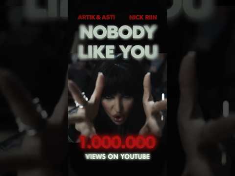 Первый миллион просмотров клипа «Nobody Like You» #artikasti #музыка #seville #newmusic #music