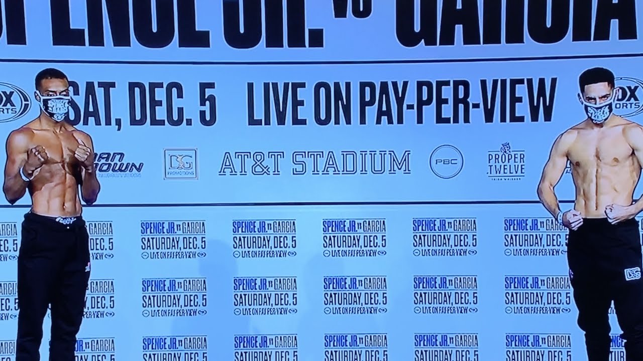 WATCH ERROL SPENCE JR. vs. DANNY GARCIA  LIVE WEIGH-INS