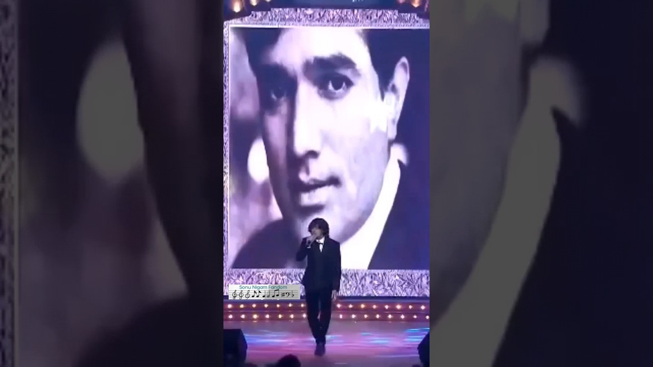 Roop Tera Mastana | #sonunigam Tribute To #rajeshkhanna #shorts #viral #short #trending