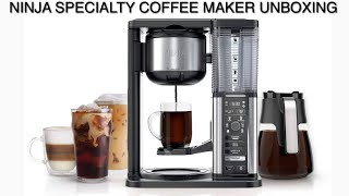 New Ninja Specialty Coffee Maker Unboxing + Iced Coffee Demo