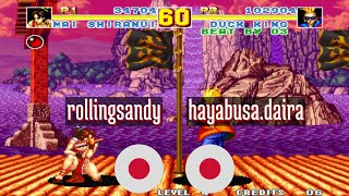 Fatal Fury Special (FT5) - rollingsandy (JP) vs hayabusa.daira (JP) - 2021-11-11