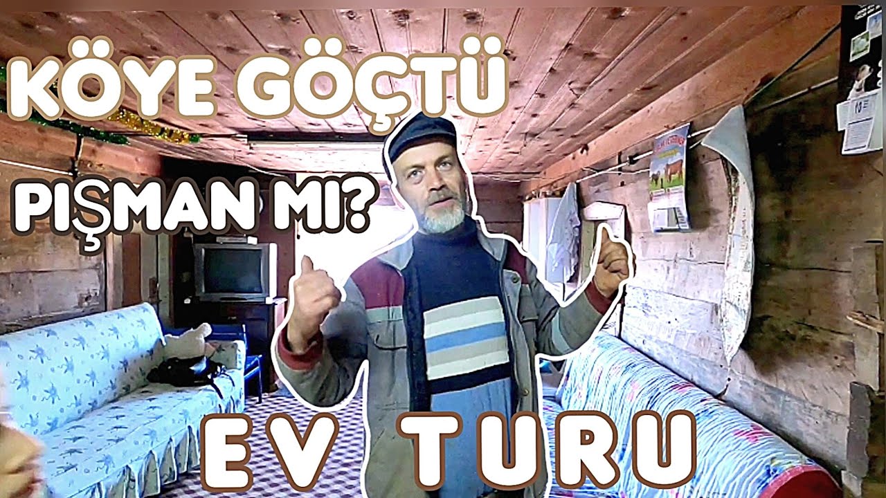 İstanbul 'dan Köye göç Hikayesi - Köy evi turu yapıyoruz - Ayancık Aygördü Köyü