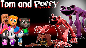 Smiling Critters and Poppy PlayTime in game  Talking Tom and Friends