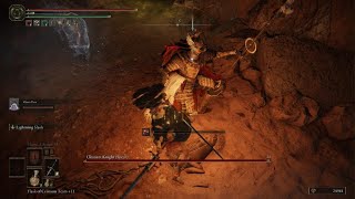 ELDEN RING: Caelid: Abandoned Cave boss: Cleanrot Knight Twins