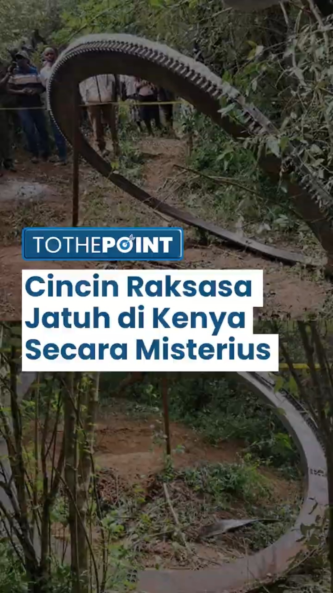 Viral! Seorang Warga Kenya Selatan Menemukan Cincin Raksasa Misterius Seberat 500 Kilogram