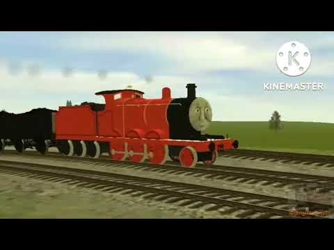 Trainz Boredom: The Red Engine/Eagle Pulls Trucks - YouTube