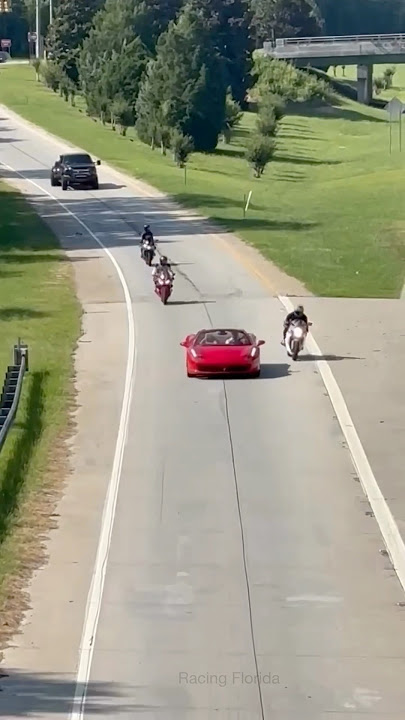 Motorcycle crashes leaving @carsandcoffeeoftheupstate earlier today. Stay safe out there.