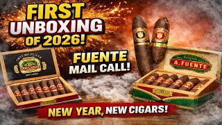 Arturo Fuente Mail Call | First Cigar Unboxing of 2026 #cigarlife #unboxing