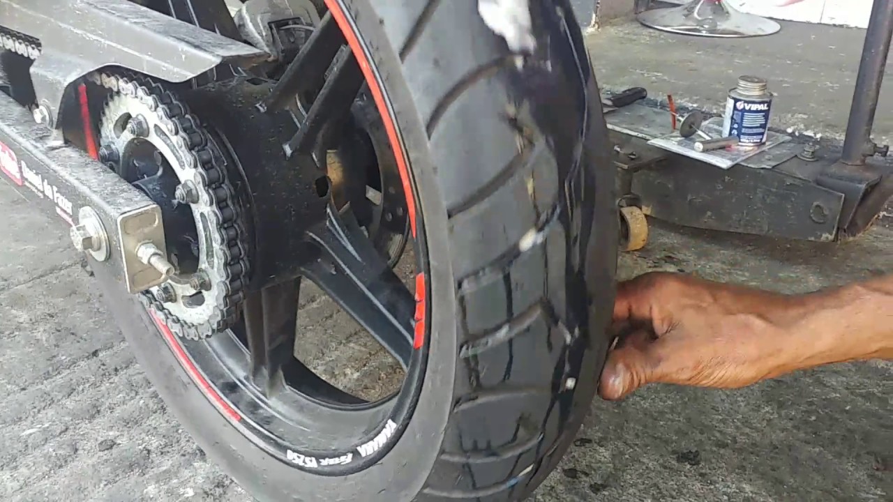 Furei o pneu da minha moto!😮 A vacina de pneu funciona???