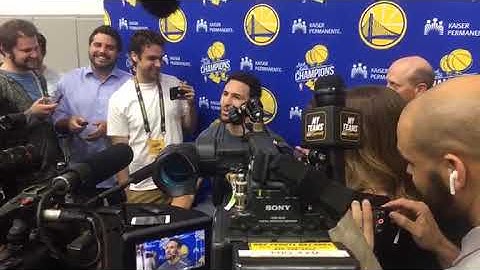 t w i t c h live: Klay snippet (may incl info on meditation), first WCF practice, day b4 G1 Portland