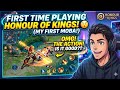 I'M TRYING NEW GAME HONOURS OF KINGS (MOBA GAME)