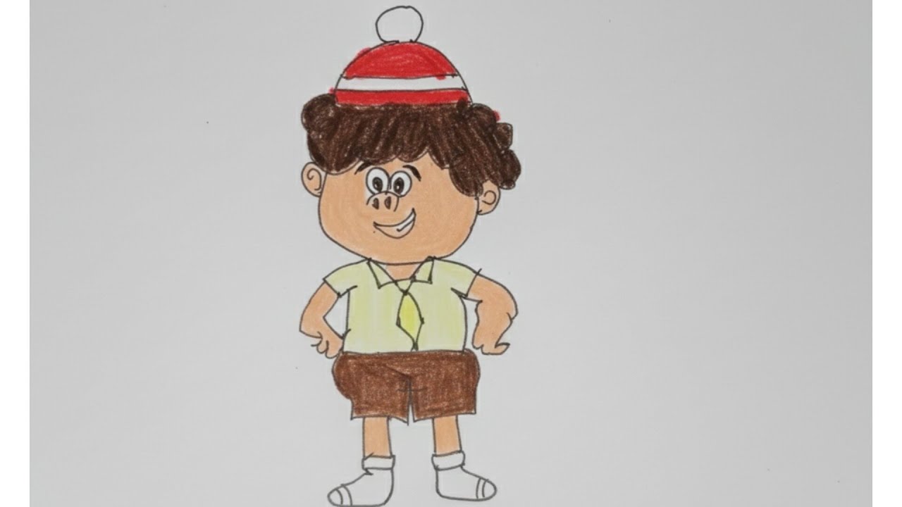 Draw sunny  cartoon for kids, sunny  வரையலாம்/how to draw sunny /Self draw, drawing videos