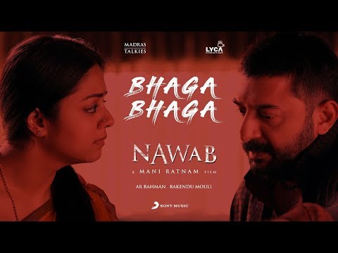 Nawab Bhaga Bhaga Lyric Telugu ARRahman Mani Ratnam Rakendu Mouli
