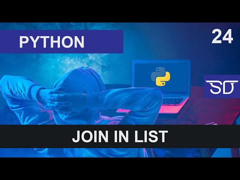 PYTHON LANGUAGE | JOIN IN LIST | CLASS 24 | SHAN DEVELOPERS