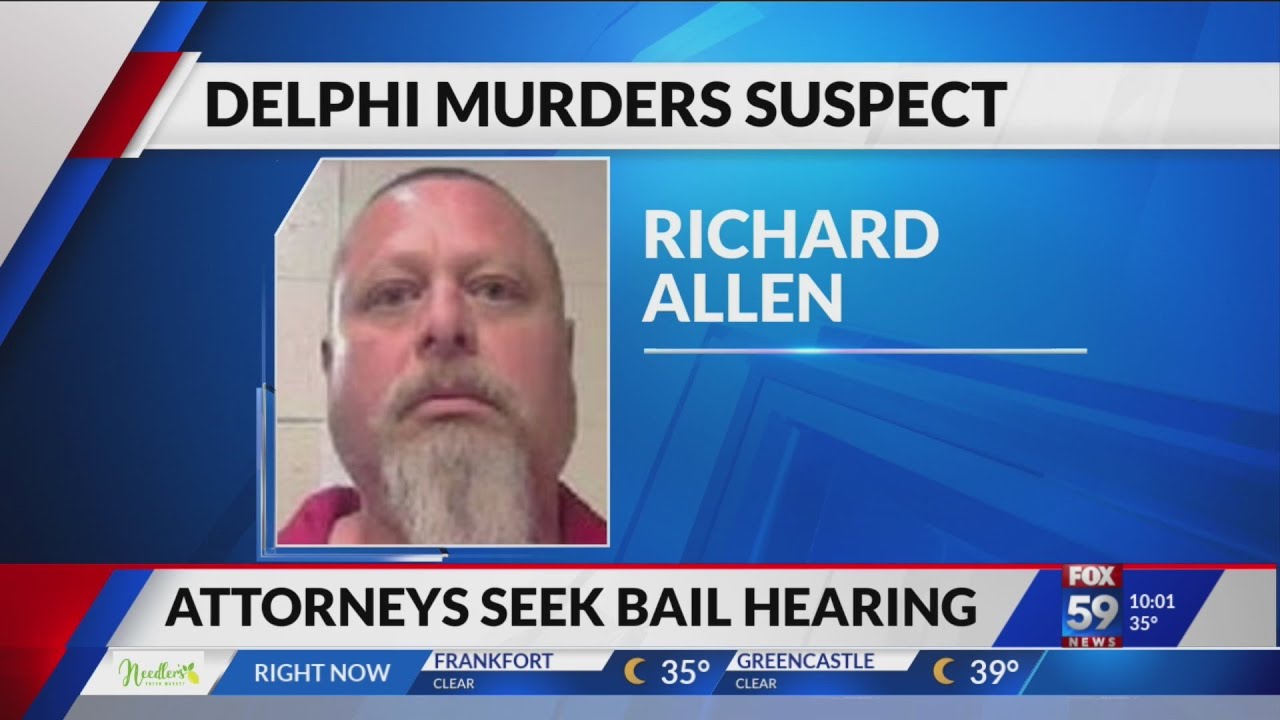 Delphi suspect's attorneys seek bail hearing - YouTube