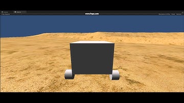 Unity: Custom Vehicle Suspension Test #2
