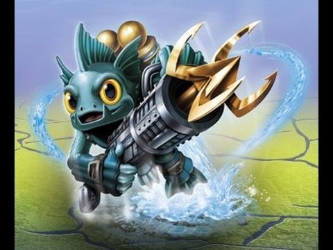 Me playing as Gill Grunt the Water Skylander at lv10 with all his upgrades....