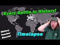 Timelapse of Every Battle in History | History Teacher Reacts