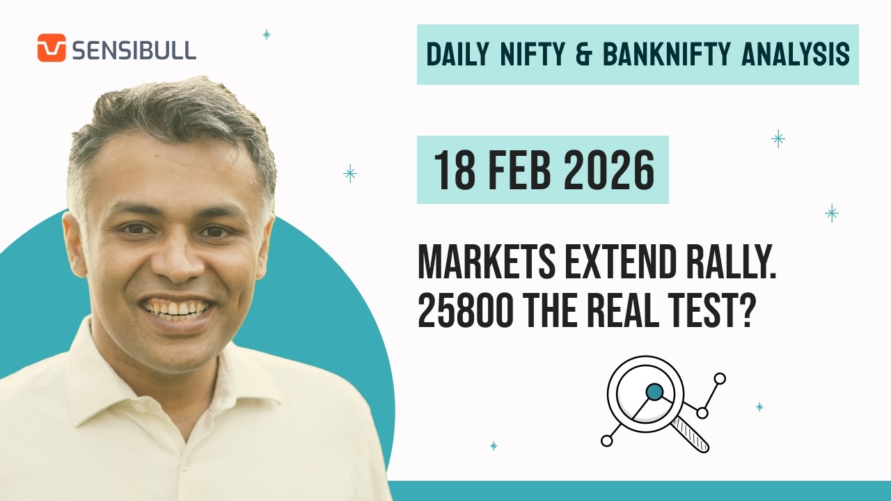 NIFTY & BANK NIFTY Analysis for Tomorrow | Stock Market Outlook | 18 February 2026, Wednesday