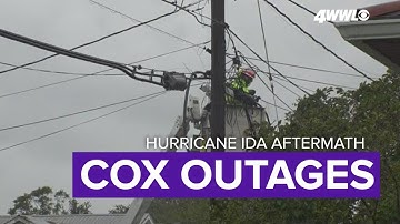 Internet outages still a problem weeks after Hurricane Ida