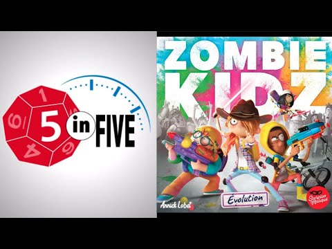 Zombie Kidz Evolution Review - with Tom Vasel 