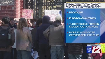 4 out of 9 colleges sent Trump compact reject deal
