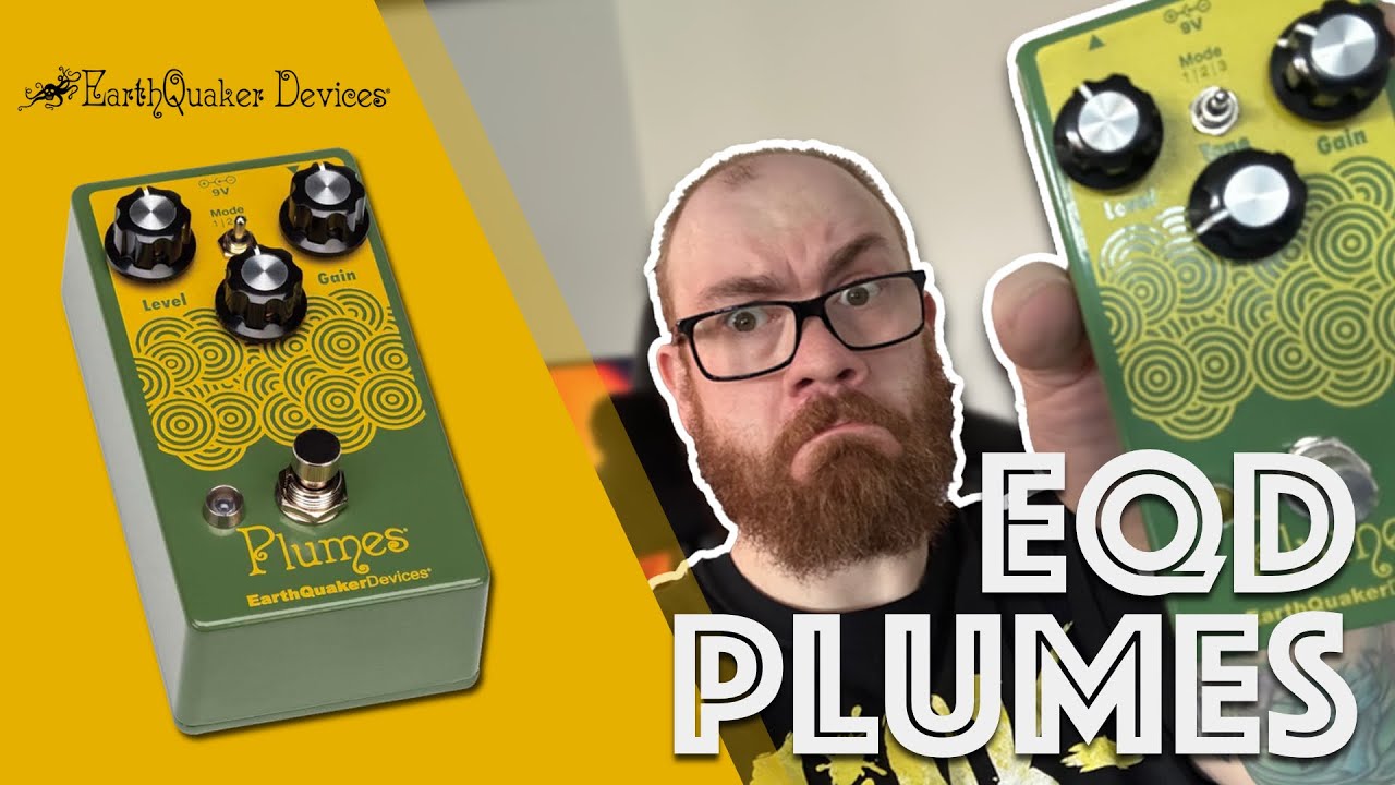 EarthQuaker Devices Plumes Overdrive | Reverb Tone Report Demo