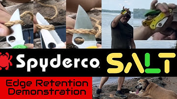 Edge on Salt: zie hoe H2, LC200N en MagnaCut bestand zijn tegen slijtage aan de randen! Para 3, S...