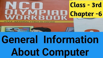 Class -3rd,General Information About  Computer/MCQ/Computer Olympiad  /CBSC /cyber (NCO)