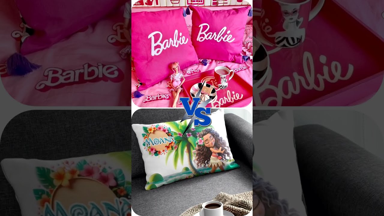 Barbie Vs Moana Shorts Foryou Trending Viral