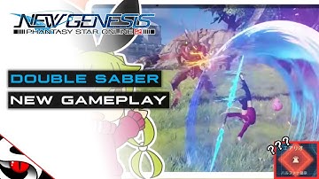 New Double Saber gameplay! It looks FUN! (Mysterious Icon?!)