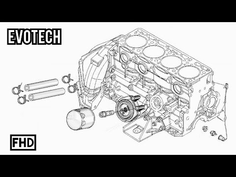 Опрессовка теплообменника, ремонт Evotech 2.7. 153 тыс/км.