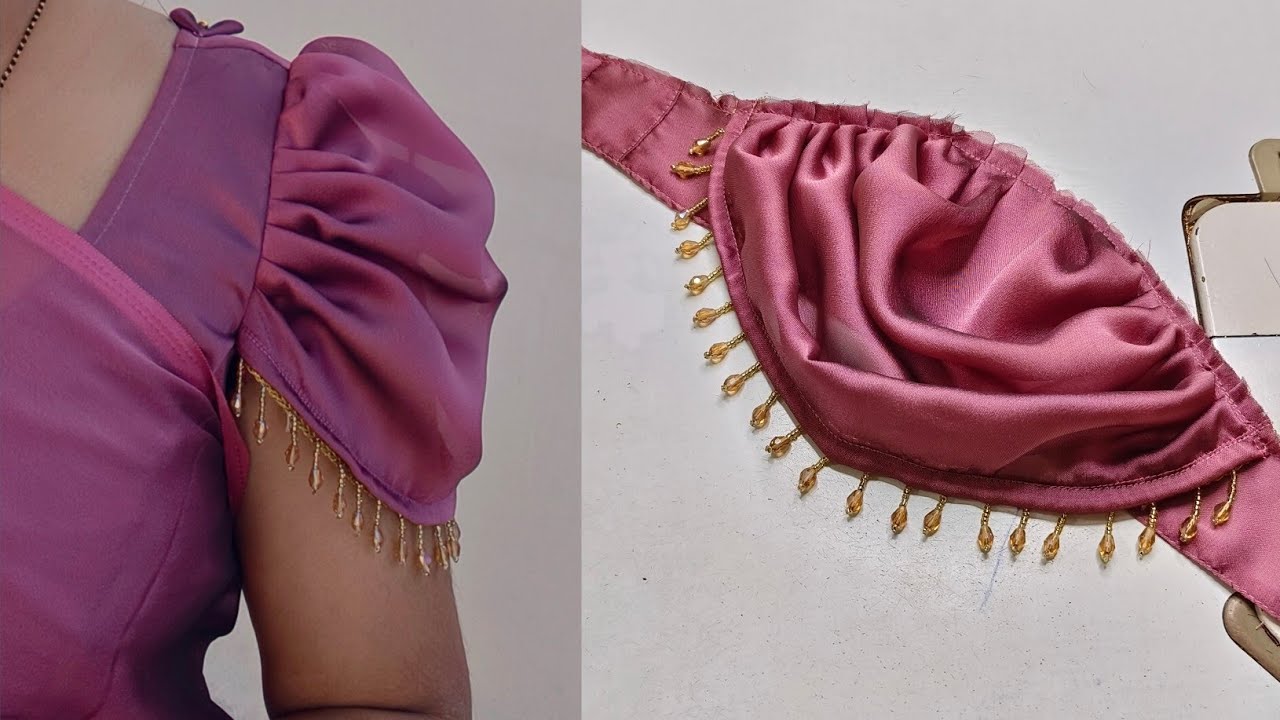 Trending Sleeves Design | Comfortable Ruffle Sleeve Design Cutting and Stitching | baju ki design