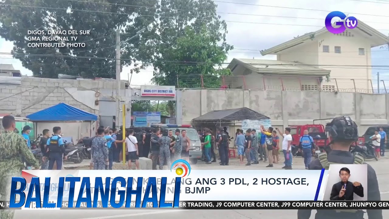 2 bata, ginawang hostage ng 3 PDL sa Digos City District Jail ...