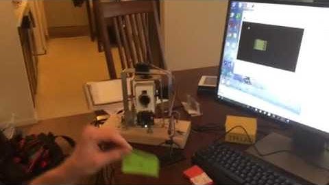 Pixycam with a custom Pan/Tilt