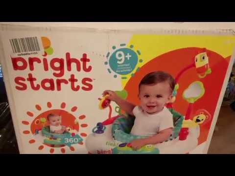 Bright Starts Bounce Bounce Baby 2-in-1 Activity Jumper & Table