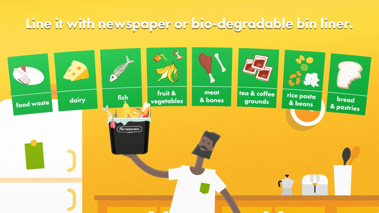 Harrow Council Food Waste in Flats (30 Second Cut) YouTube