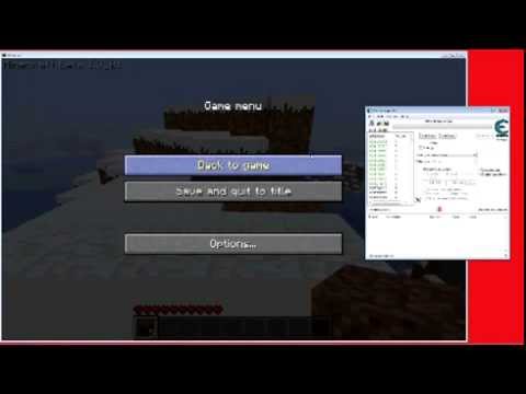 HACK MINECRAFT - INFINITE ITEMS WITH CHEATENGINE.