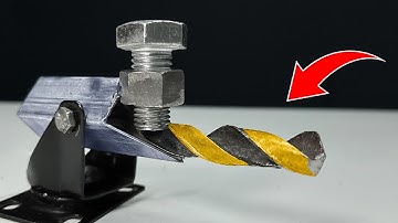 The Sharpening Method Drill Bits Razor-Sharp! Quickly And Most Effectively! Genius Amazing DIY