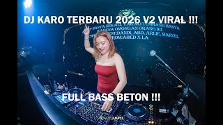 Download Lagu DJ KARO TERBARU 2026 V2 BAGI RATA X PEMERE DIBATA VIRAL !!! MP3