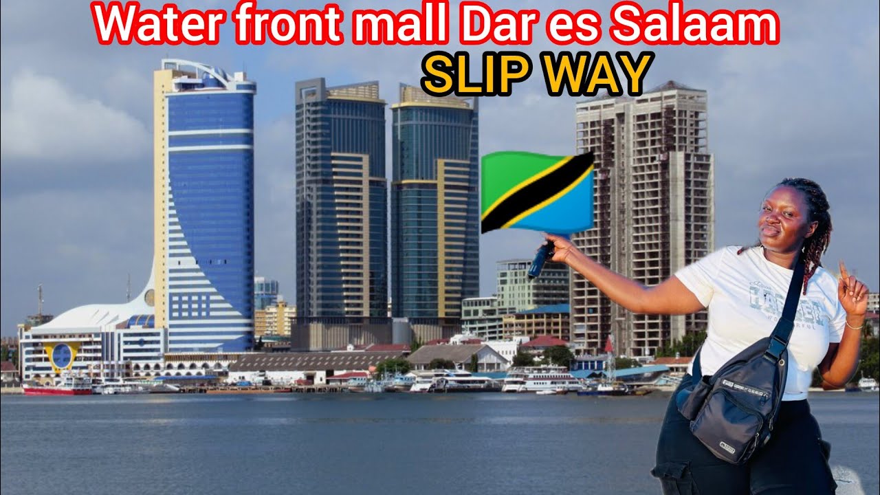 Inside The most popular mall Water Front (SLIP WAY) in Dar es Salaam Tanzania