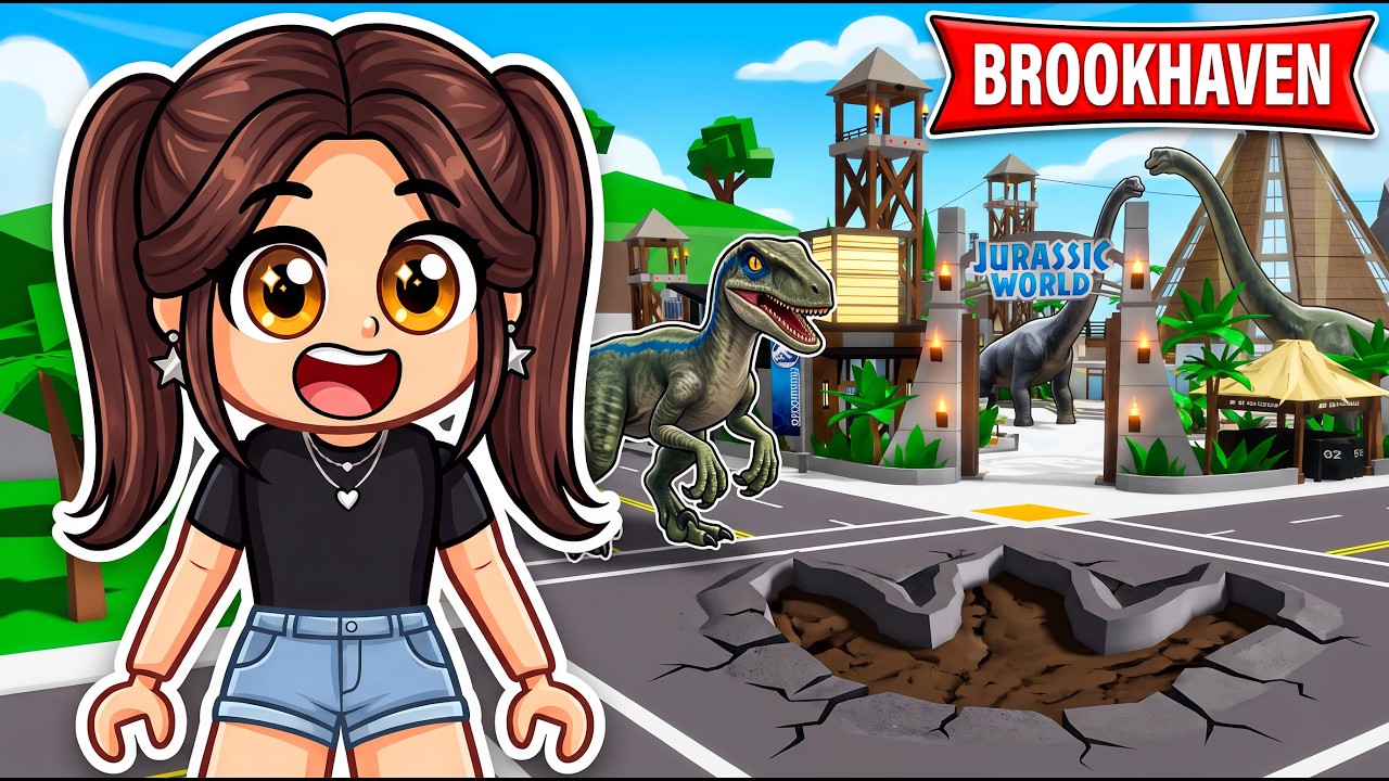 Jurassic Park Brookhaven’a Geldi - Roblox